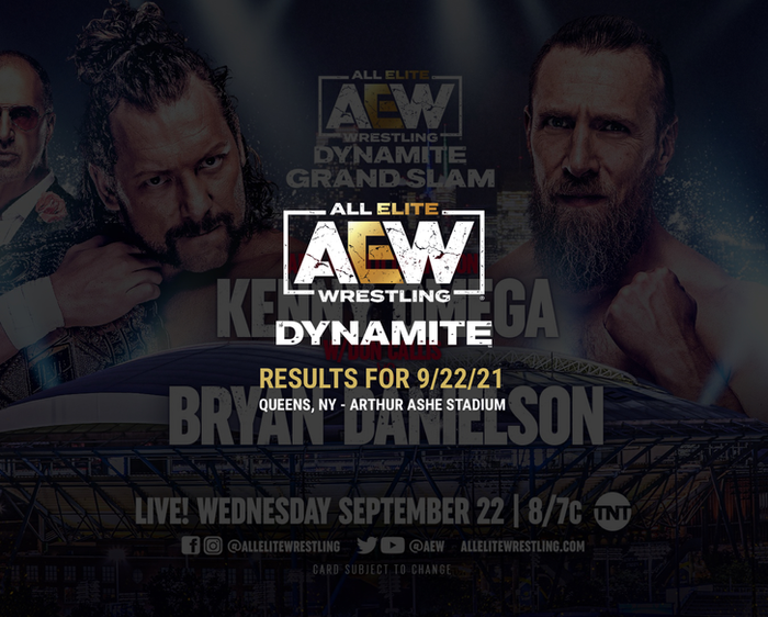 AEW Dynamite: Grand Slam Results for September 22, 2021