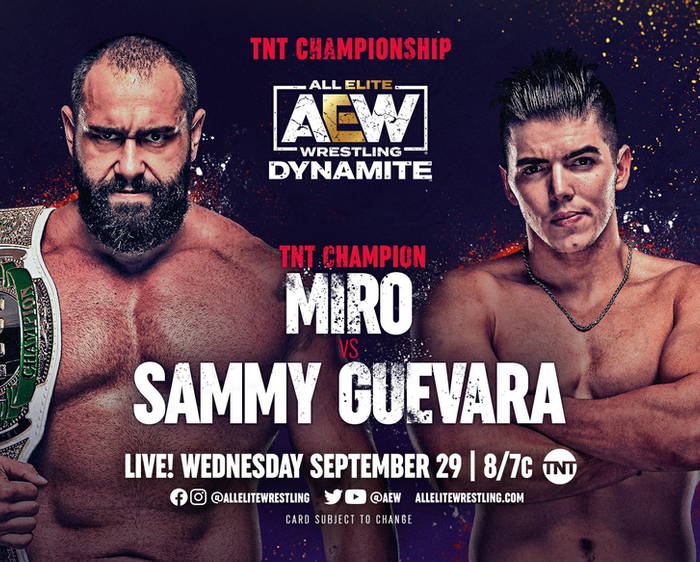 AEW Dynamite Preview for September 29, 2021