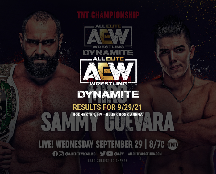 AEW Dynamite Results for September 29, 2021