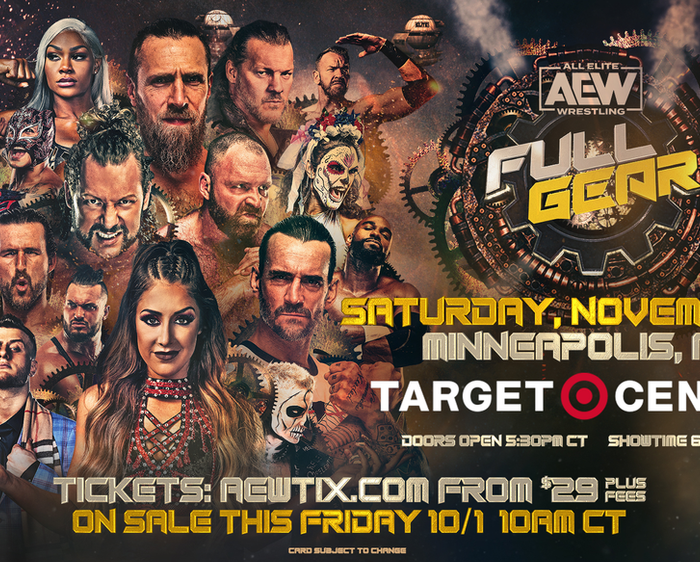 AEW Full Gear Comes To Target Center In Minneapolis. Tickets On Sale This Friday!