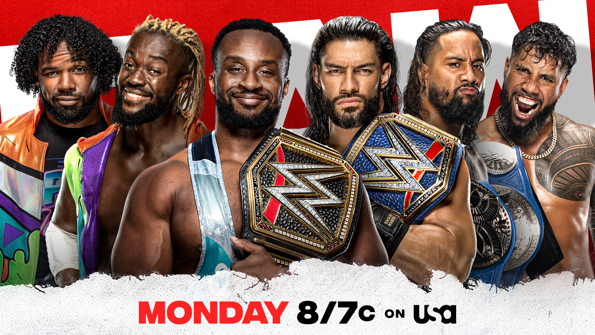 The Bloodline are coming to Raw to battle The New Day this Monday