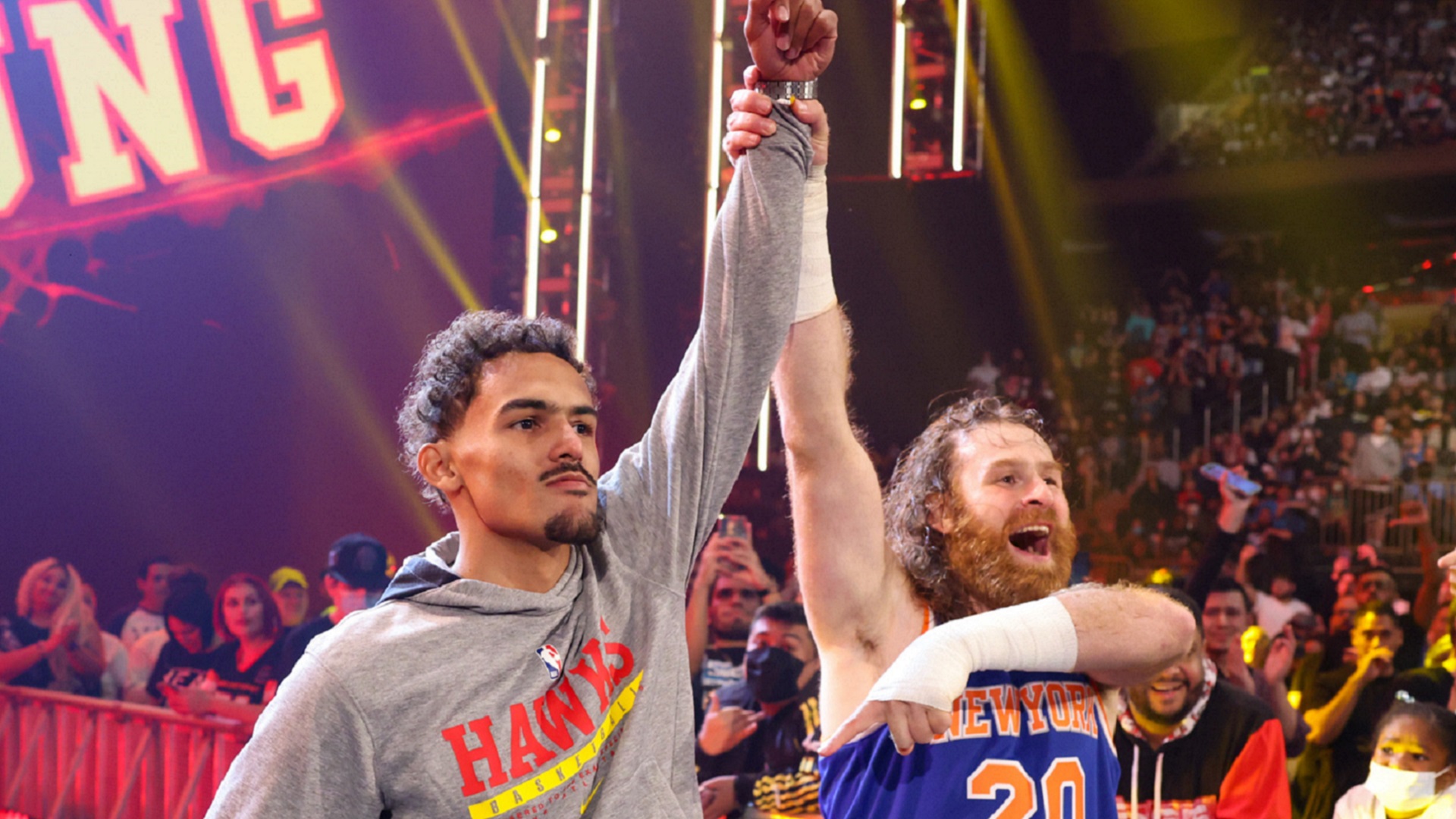 Trae Young makes stunning Madison Square Garden return on SmackDown