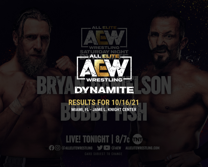 AEW Dynamite Results for October 16, 2021