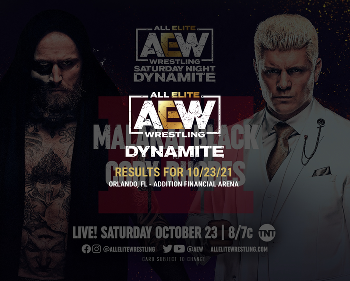 AEW Dynamite Results for October 23, 2021