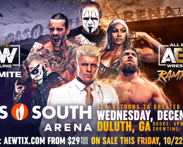 AEW Returns to the Greater Atlanta Area for Dynamite & Rampage December 1st!