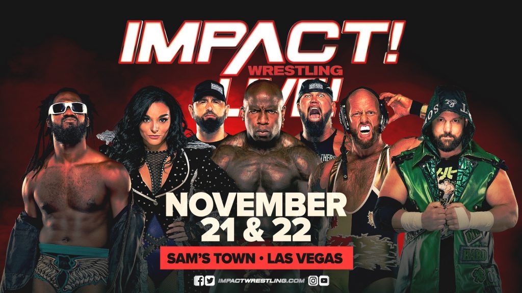 Don’t Miss Turning Point & IMPACT TV Tapings LIVE at Sam’s Town Las Vegas November 20-22