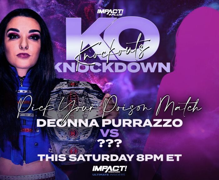 Mickie James Picks Deonna Purrazzo’s Poison, Monster’s Ball in Honor of Daffney Official for Knockouts Knockdown