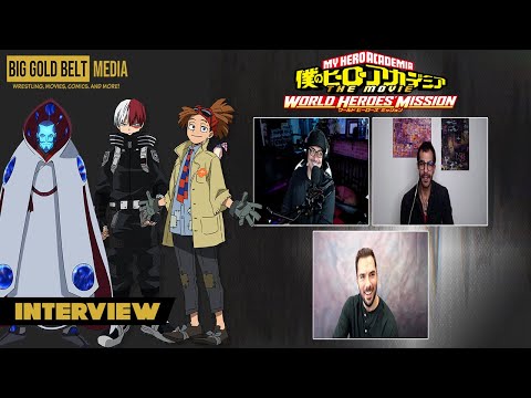 Robbie Daymond, David Matranga, Ryan Colt Levy on My Hero Academia World Heroes Mission Interview