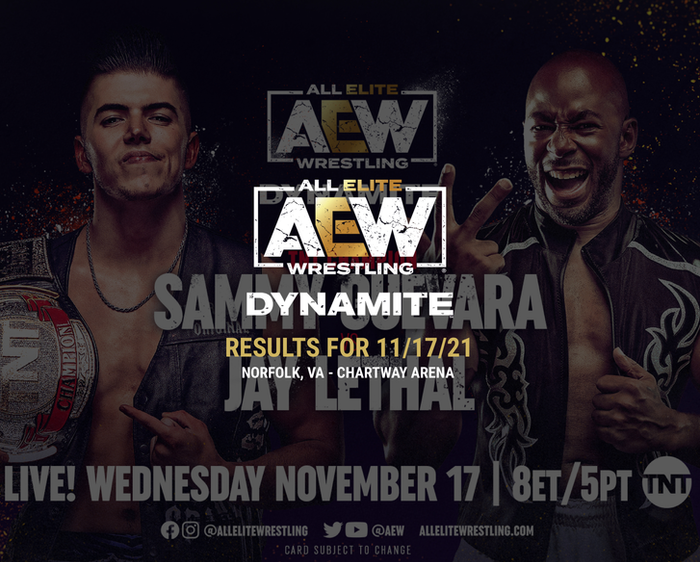 AEW Dynamite Results for November 17, 2021