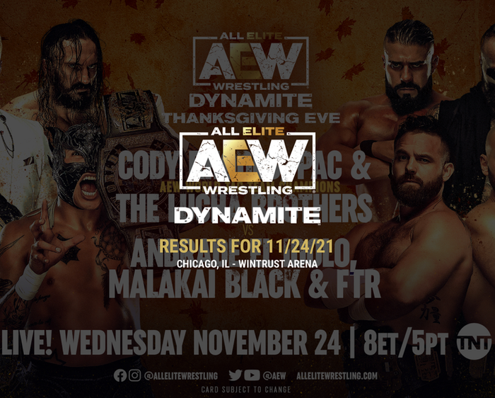 AEW Dynamite Results for November 24, 2021