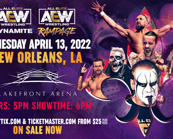 NEW ORLEANS AEW DYNAMITE RE-SCHEDULED