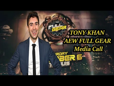 Tony Khan AEW Full Gear (2021) Media Conference Call