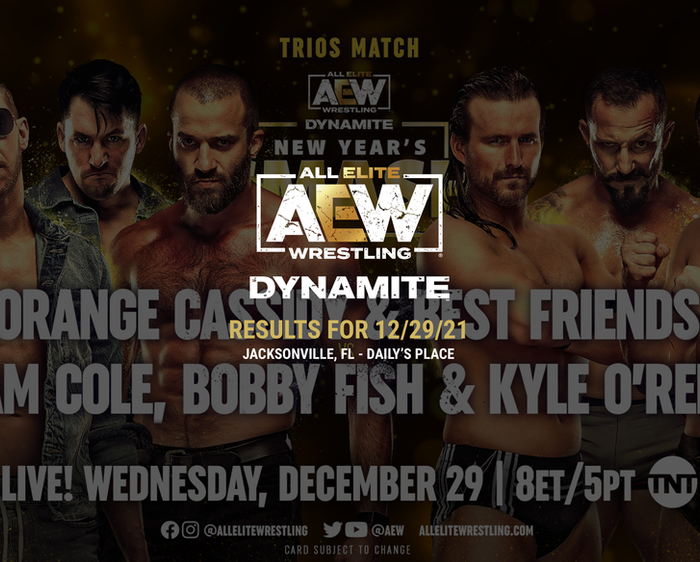 AEW Dynamite New Year’s Smash Results for December 29, 2021