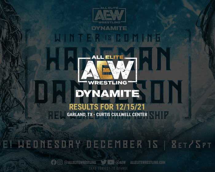 AEW Dynamite Results for December 15, 2021