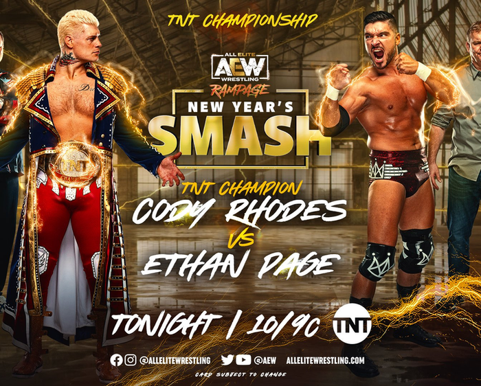 AEW Rampage New Year’s Smash Preview for December 31, 2021