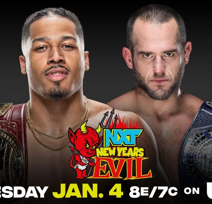 Carmelo Hayes and Roderick Strong collide for unified title at New Year’s Evil