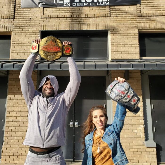 Moose & Mickie James Take Over Dallas for the Champions Media Tour Ahead of Hard To Kill