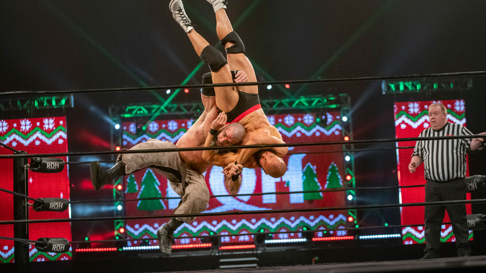 ROH TV Recap: Briscoes Lead Team Woods Over Team Mecca In Christmas Surprise 12-Man Tag; Rok-C Retains ROH Women’s World Title