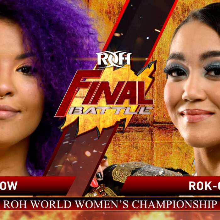 ROH Women’s World Champion Rok-C Versus Willow Set For Final Battle