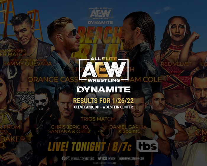 AEW Dynamite Beach Break Results for January 26, 2022