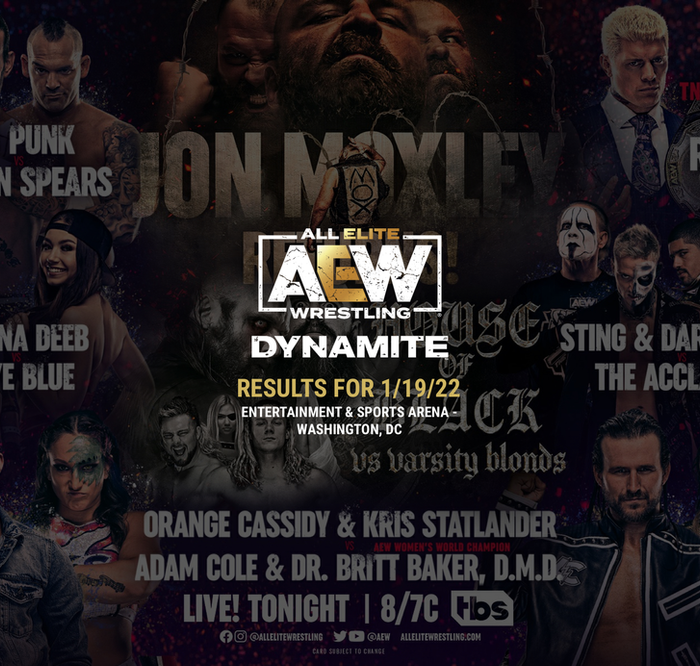 AEW Dynamite Results for January 19, 2022