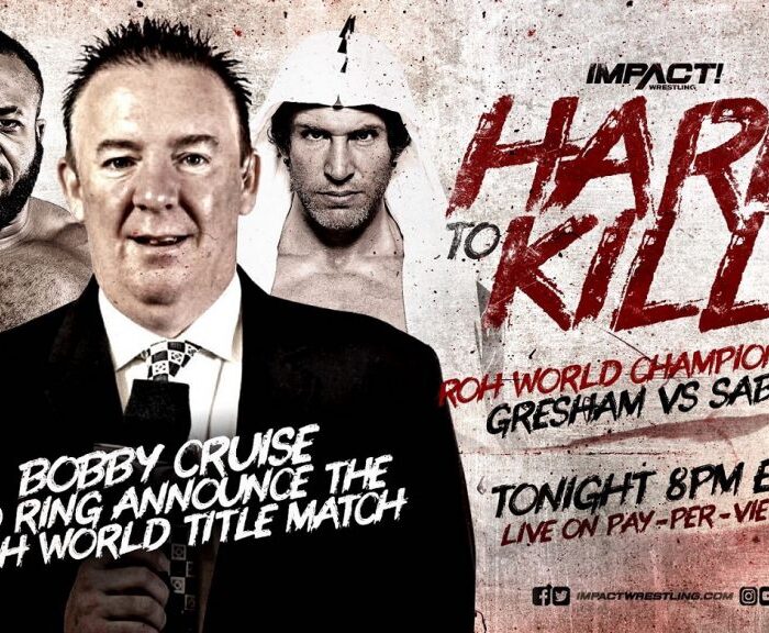 Ian Riccaboni to Call ROH World Title Match Tonight at Hard To Kill, Bobby Cruise Will Ring Announce