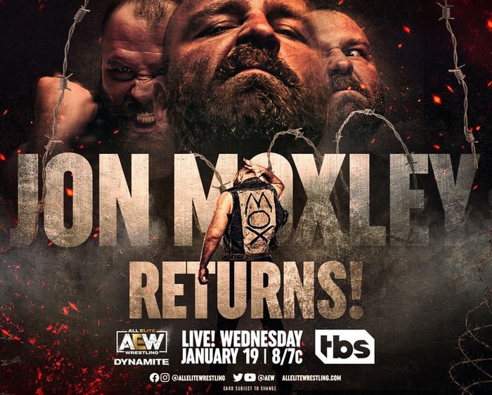 Jon Moxley Returns To AEW This Wednesday!