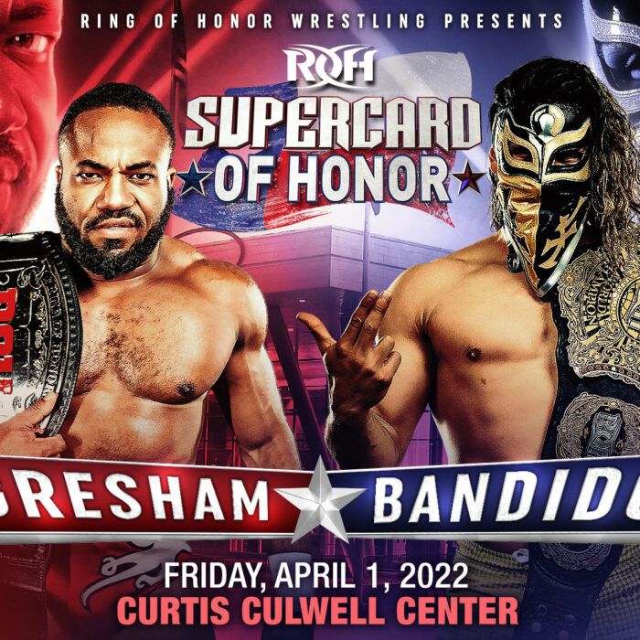 Jonathan Gresham, Bandido Will Meet At Supercard Of Honor To Determine Undisputed ROH World Champion