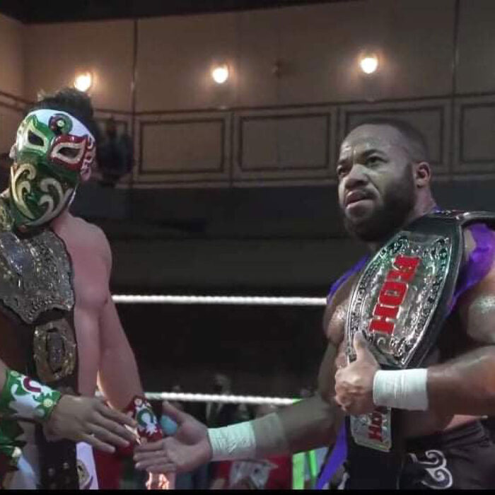 ROH World Title Claimants Jonathan Gresham, Bandido Have Confrontation At Terminus Show