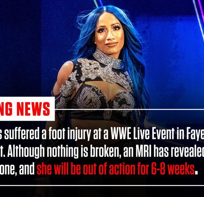 Sasha Banks injury update