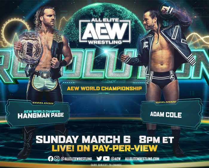 AEW Bringing Revolution Pay-Per-View To Select Theatres On Sunday, March 6