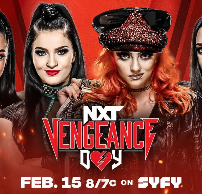 Indi Hartwell & Persia Pirotta lock up with Toxic Attraction for the NXT Women’s Tag Team Titles