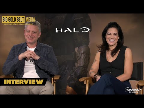 Steven Kane & Kiki Wolfkill Interview (2022) – Halo The Series | Paramount+