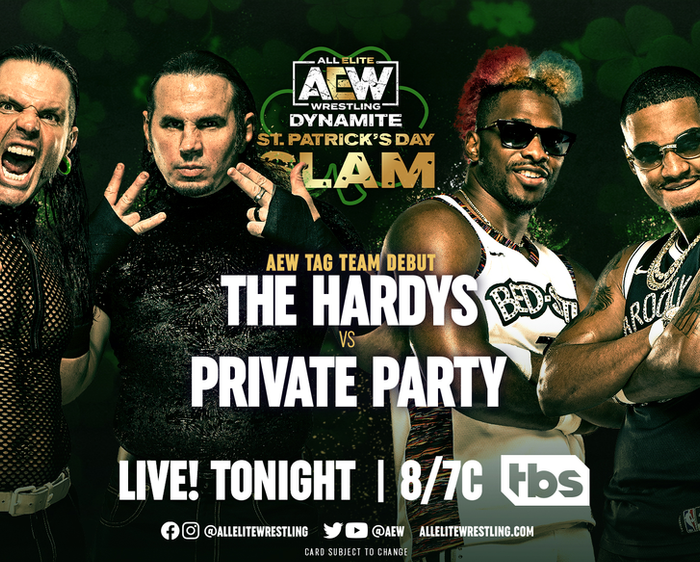 The Hardys Make Their AEW Tag Team Debut Tonight on AEW: Dynamite