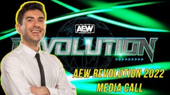 Tony Khan AEW Revolution (2022) Media Conference Call