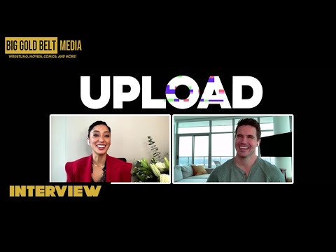 Upload Season 2 Interview | Robbie Amell & Andy Allo | Prime Video (2022)