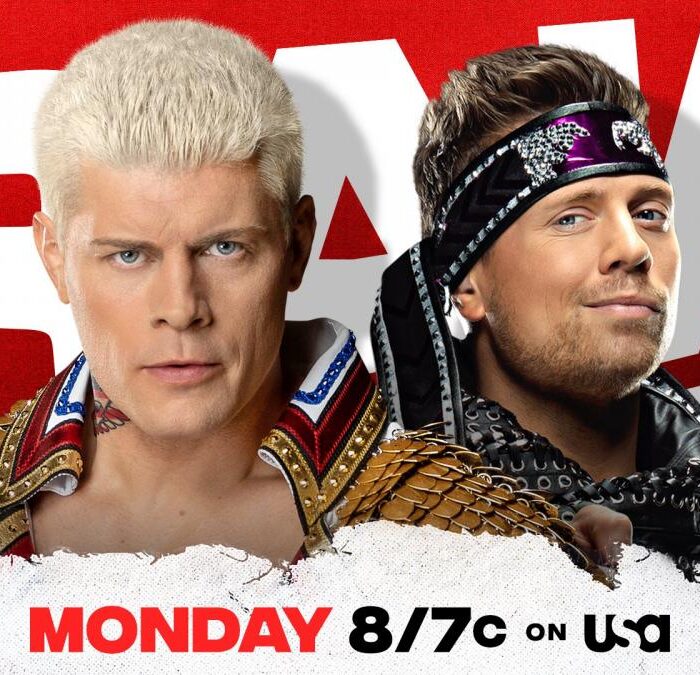 Cody Rhodes set for his first match on Raw in six years against The Miz