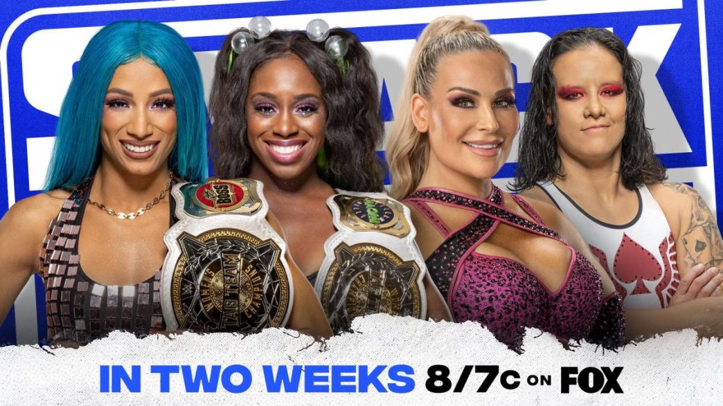 Natalya & Shayna Baszler to challenge Sasha Banks & Naomi in two weeks in a WWE Women’s Tag Team Title Match