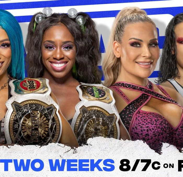 Natalya & Shayna Baszler to challenge Sasha Banks & Naomi in two weeks in a WWE Women’s Tag Team Title Match