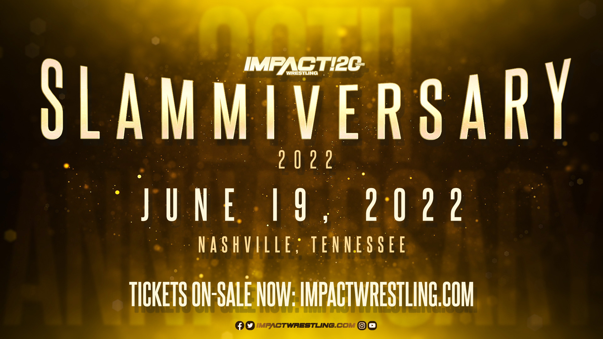 Tickets On-Sale Now for Slammiversary LIVE June 19th in Nashville