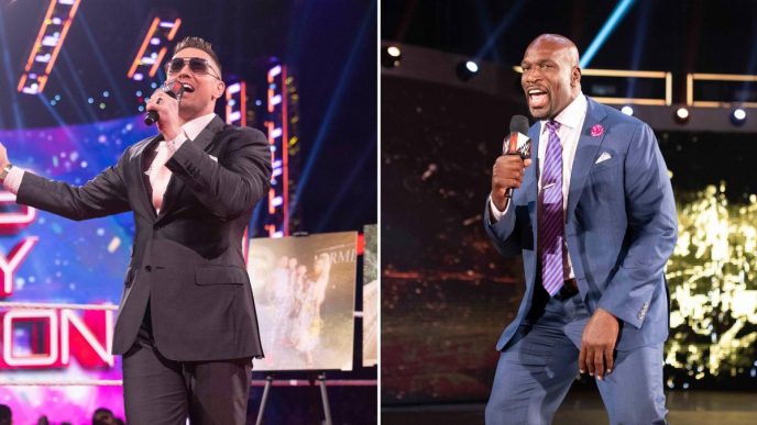 Titus O’Neil and The Miz take over NFL Draft in Las Vegas