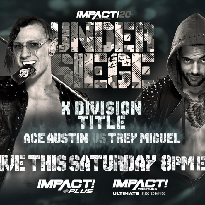 Ace Austin Defends X-Division Title Against Former Champ Trey Miguel at Under Siege, Plus High-Flying Action on Countdown Between Rich Swann & Laredo Kid