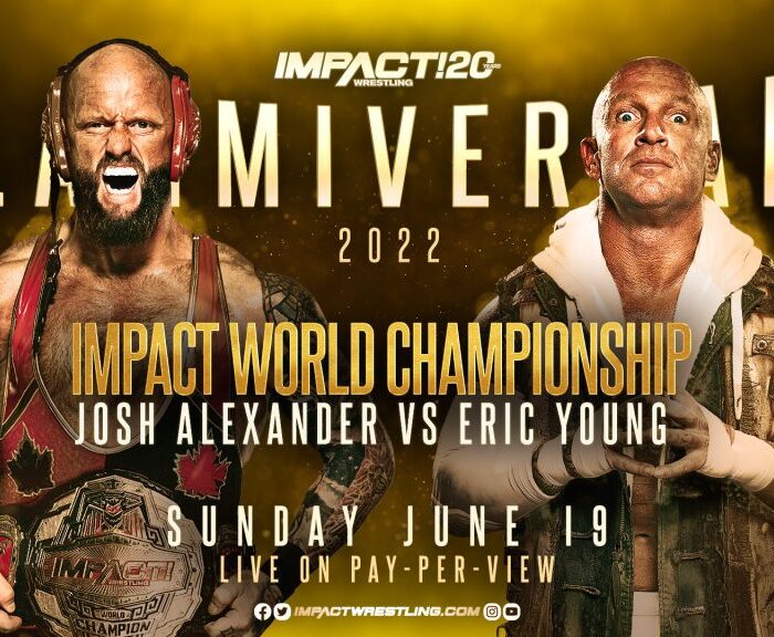 Celebrate 20 Years of IMPACT Wrestling at Slammiversary LIVE June 19th on Pay-Per-View