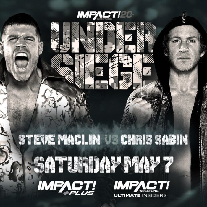 Steve Maclin Keeps Chris Sabin in His Sights as Singles Match at Under Siege Is Made Official