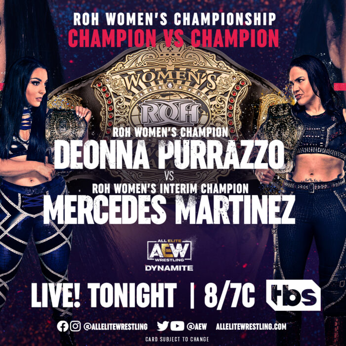 The Undisputed ROH Women’s World Champion will be decided TONIGHT