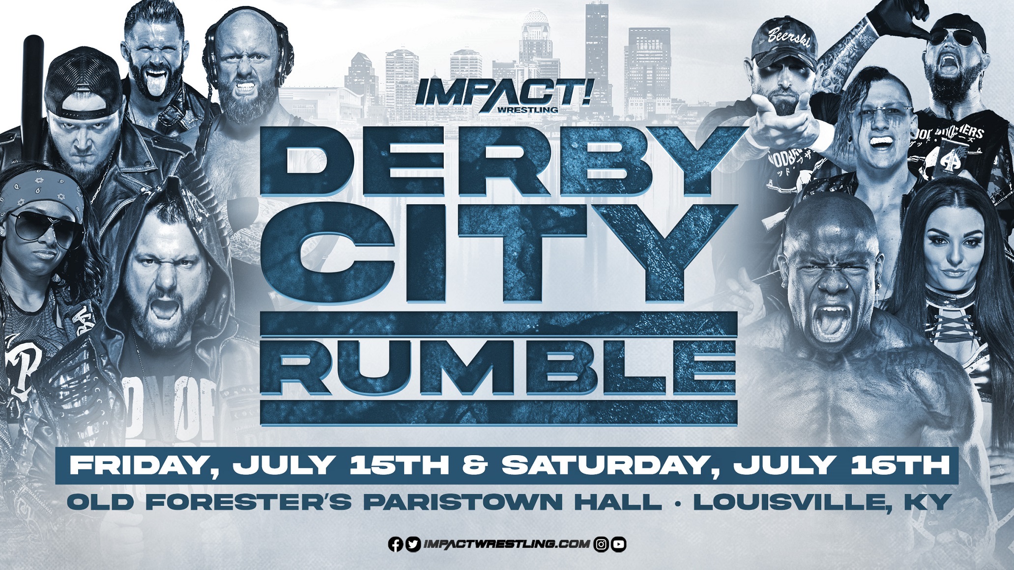 Tickets For Derby City Rumble LIVE July 15th & 16th in Louisville, KY Are On-Sale Now