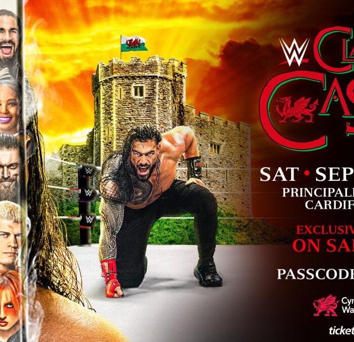 WWE Clash at the Castle presale tickets available now