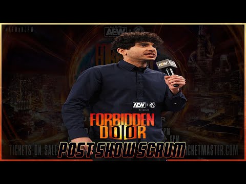 🔴 LIVE: AEW x NJPW Forbidden Door Post-Show Media Scrum | Chicago, IL