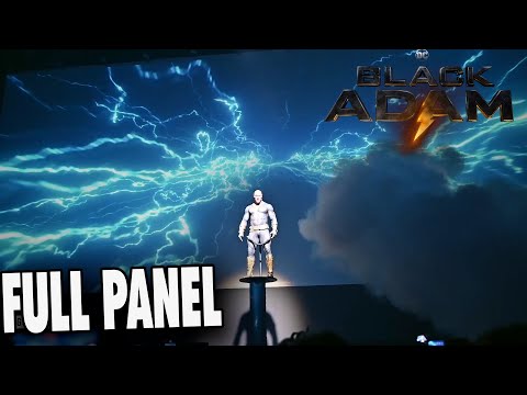 Black Adam FULL PANEL San Diego Comic Con | Warner Bros Theatrical | SDCC 2022