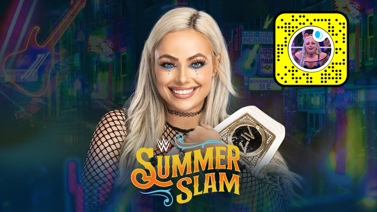 Liv in the Moment with SmackDown Women’s Champion Liv Morgan’s brand new Snapchat Cameo